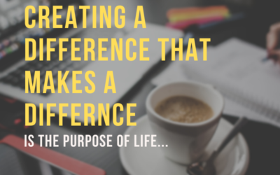 Creating A Difference That Makes a Difference