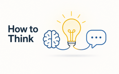 Training People How To Think With AI