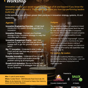 AI Era Innovation Leadership Workshop (2nd team member)
